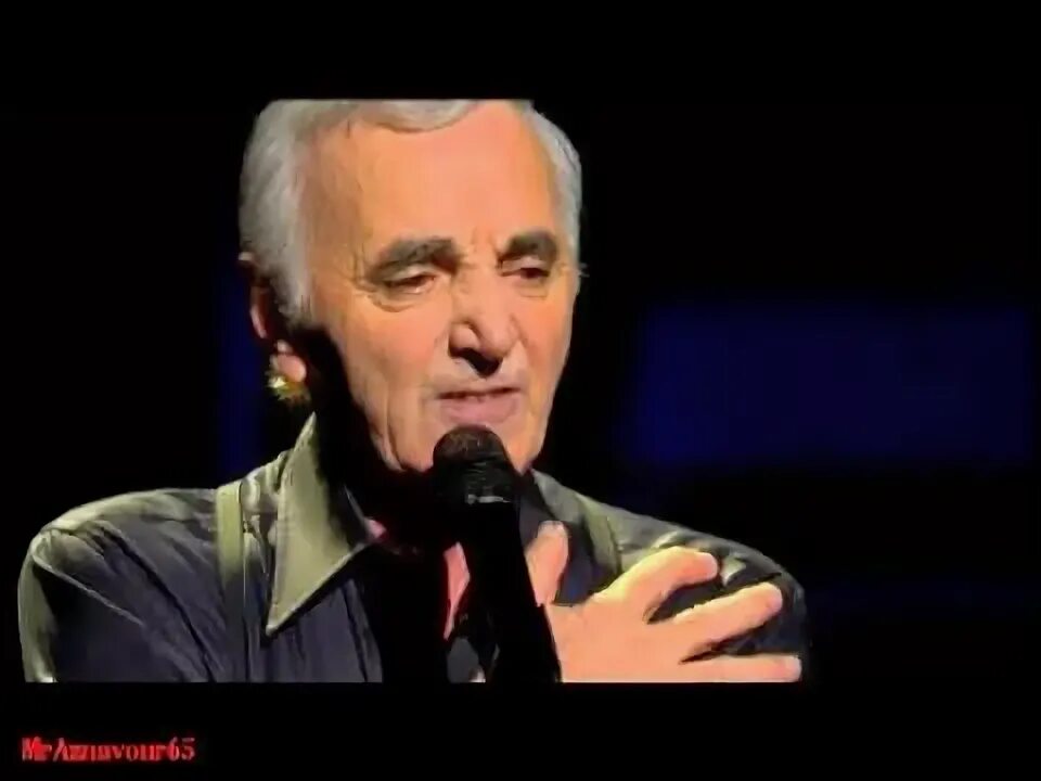Charles aznavour песни. Charles aznavour песни
