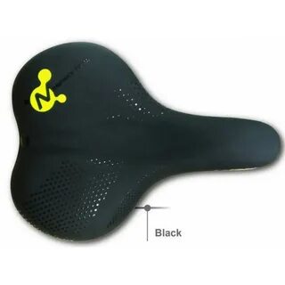 Велоседло комфортное DDK D-2261 Q. С эластомером и гелевыми вставками. 