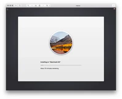 Mac high sierra virtualbox