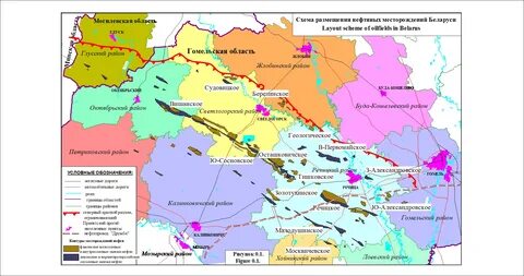нефтяные месторождения беларуси