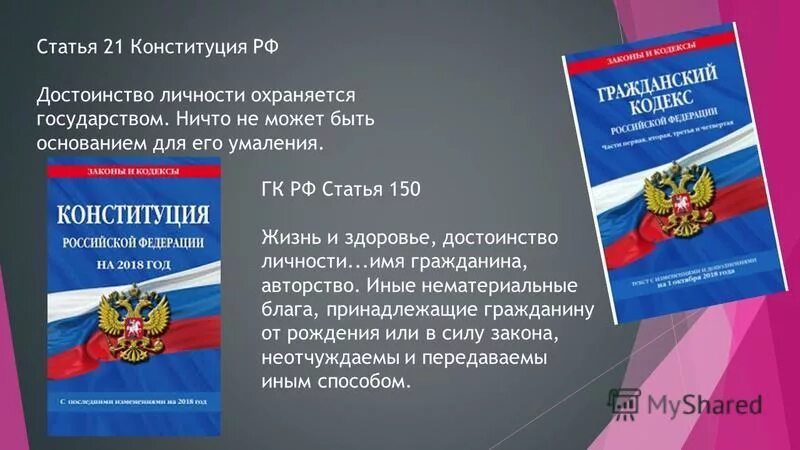 Гк рф защита чести