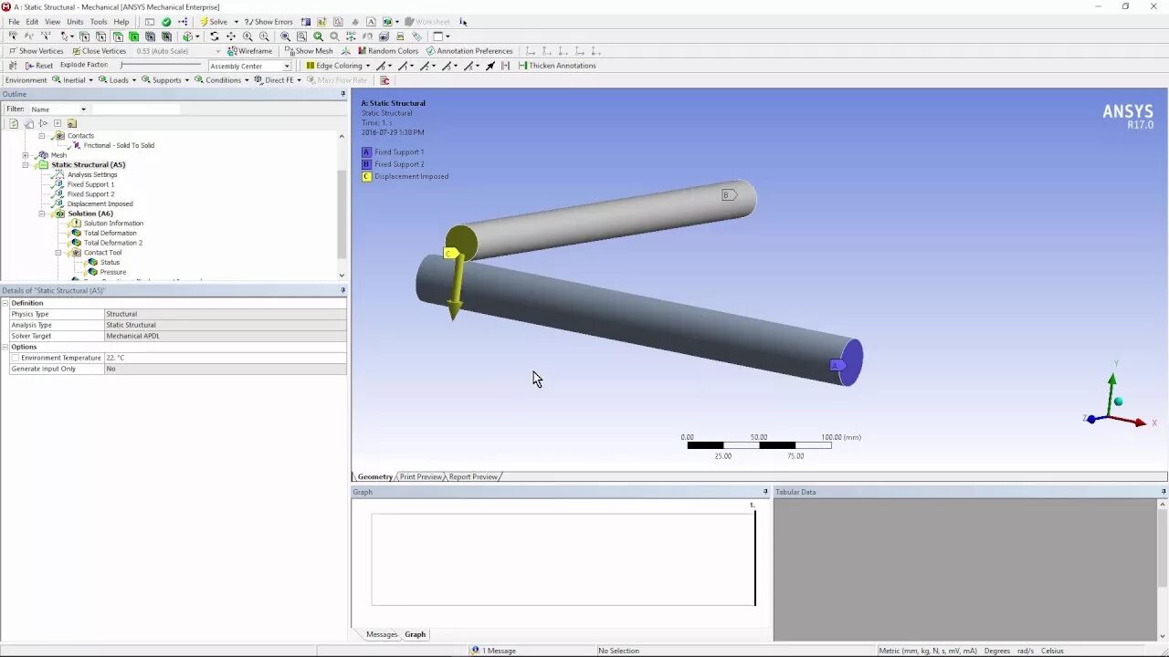 Ansys help. Как ограничить цилиндрическую конструкцию в ansys mechanical. cfd analysis column.