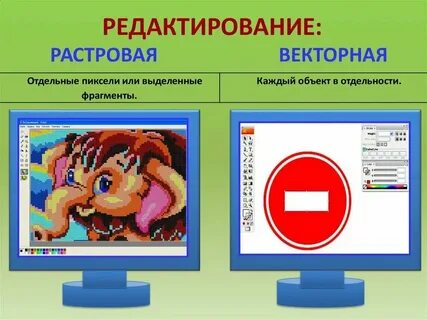 Растровое векторное цифровое