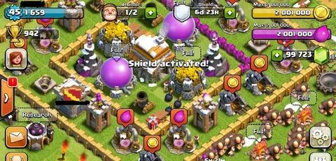 Взломанные игры clash clans