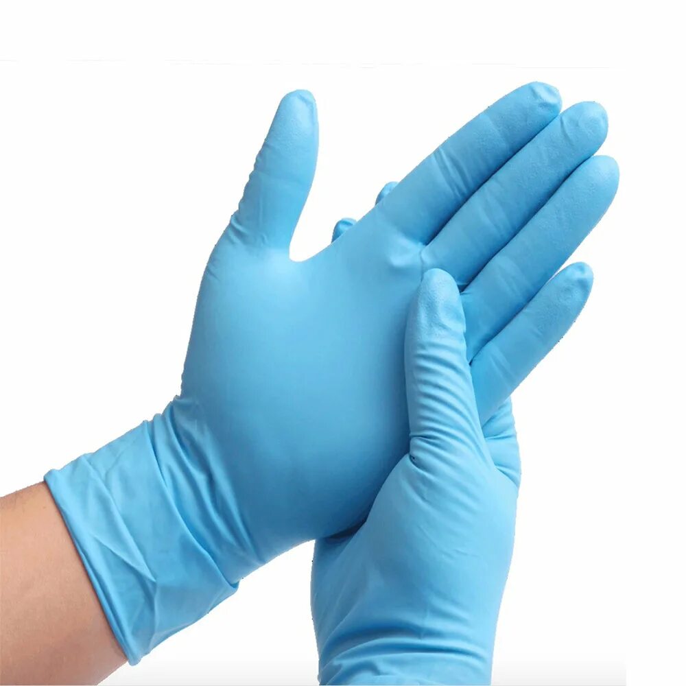 Перчатки нитриловые Disposable Nitrile Gloves 100шт. Перчатки Nitril examination Gloves р.m. Нитрил это