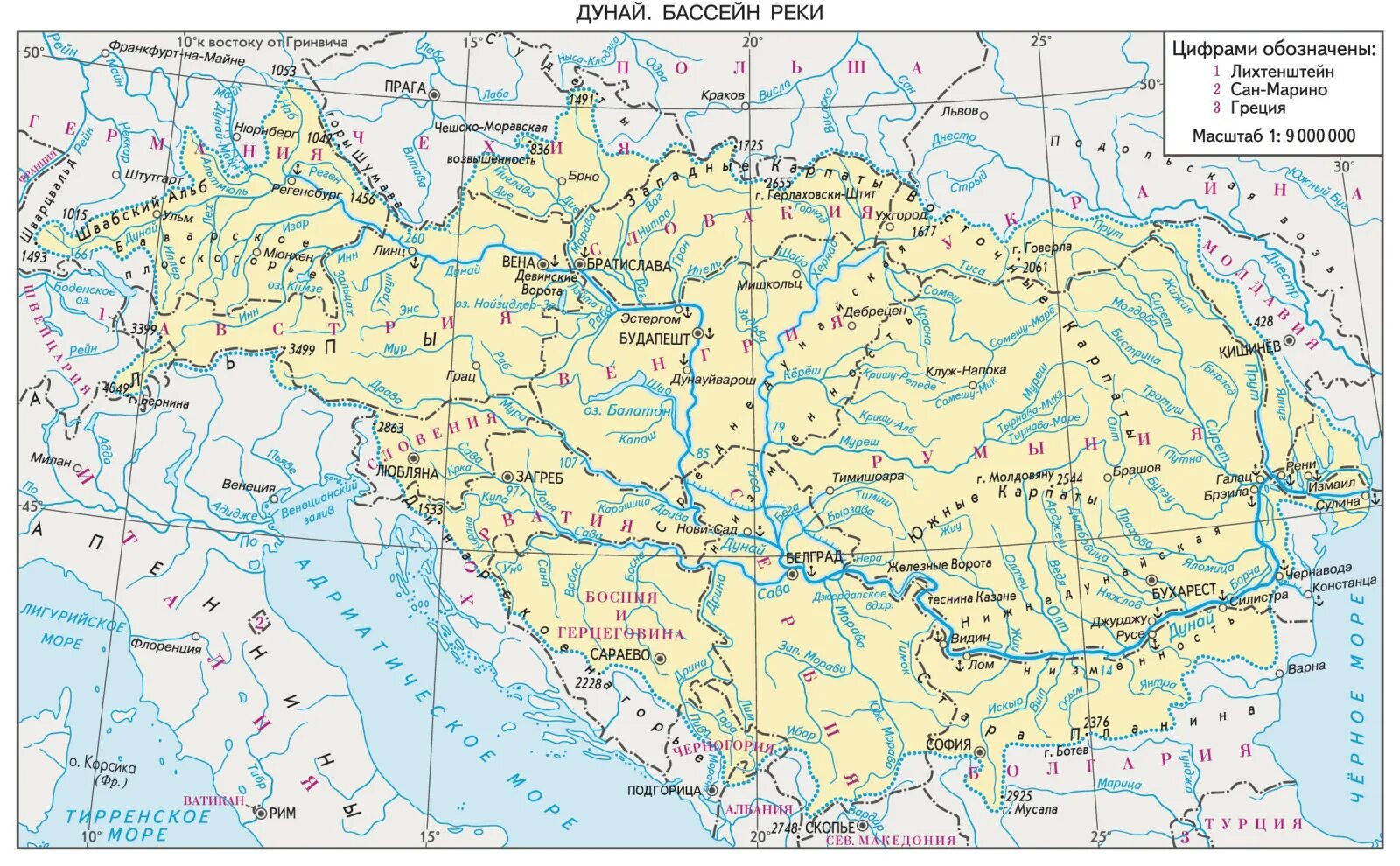Морской путь от устья дуная до азии. Бассейн реки Дунай на карте. Река Дунай на карте. Бассейн реки Дунай на карте Европы. Река Дунай на карте Европы на русском языке.
