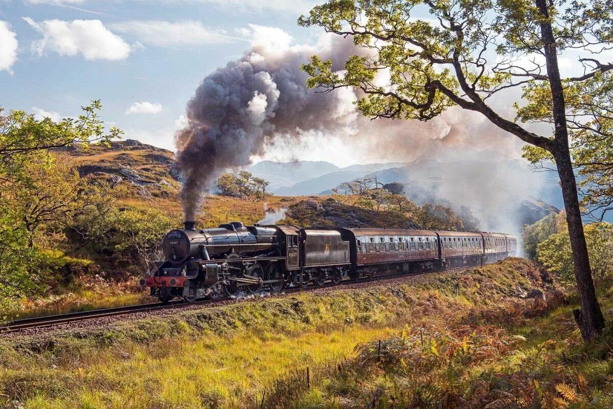 Паровоз Хогвартс экспресс. Хогвартс экспресс Хогвартс Railways. Jacobite Steam Train.