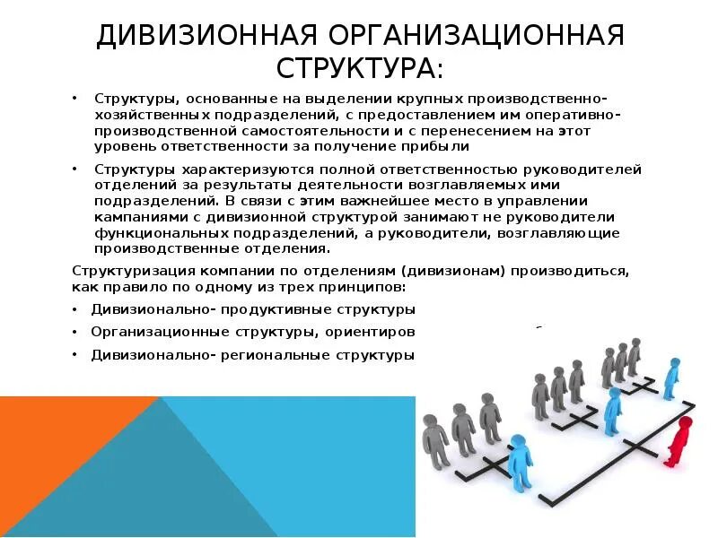 Функциональная структура дивизионная структура