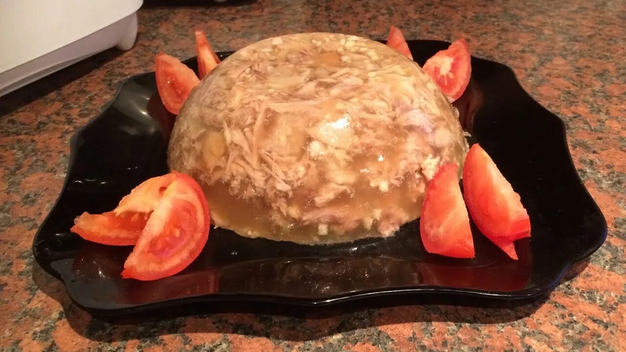 Холодец в мультиварке-скороварке. Готовое блюдо. Кулинария, Еда, Идеи для блюд