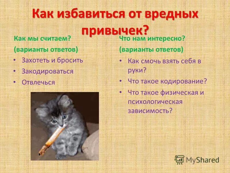 Как избавиться от вредных привычек. Способы избавления от вредных привычек. избавляйтесь от вредных привычек. как спастись от вредных привычек.