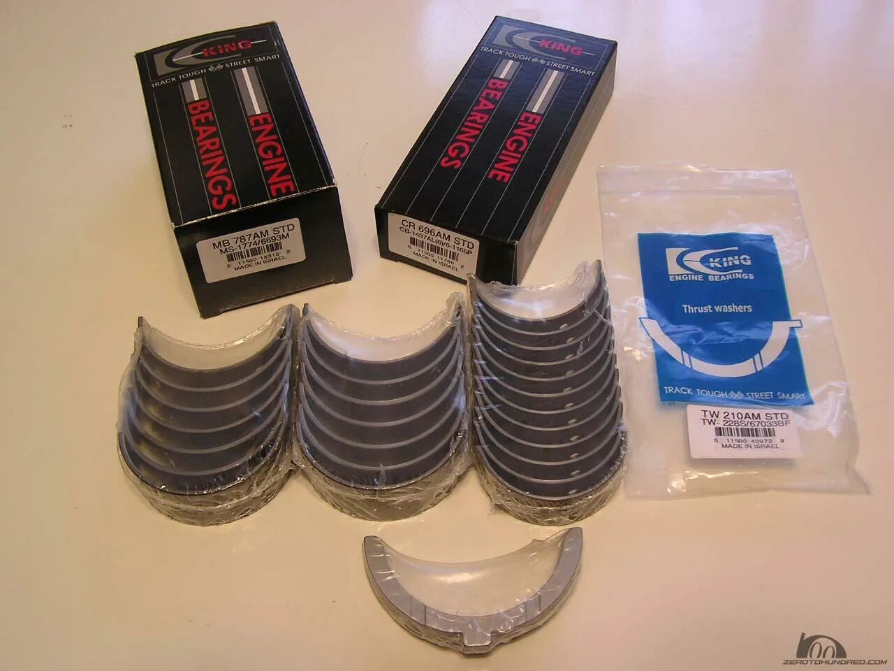 Rev performance. King cr4125si 0.50. Cr4125si05. Acl1203. King engine bearings mb521am STD.