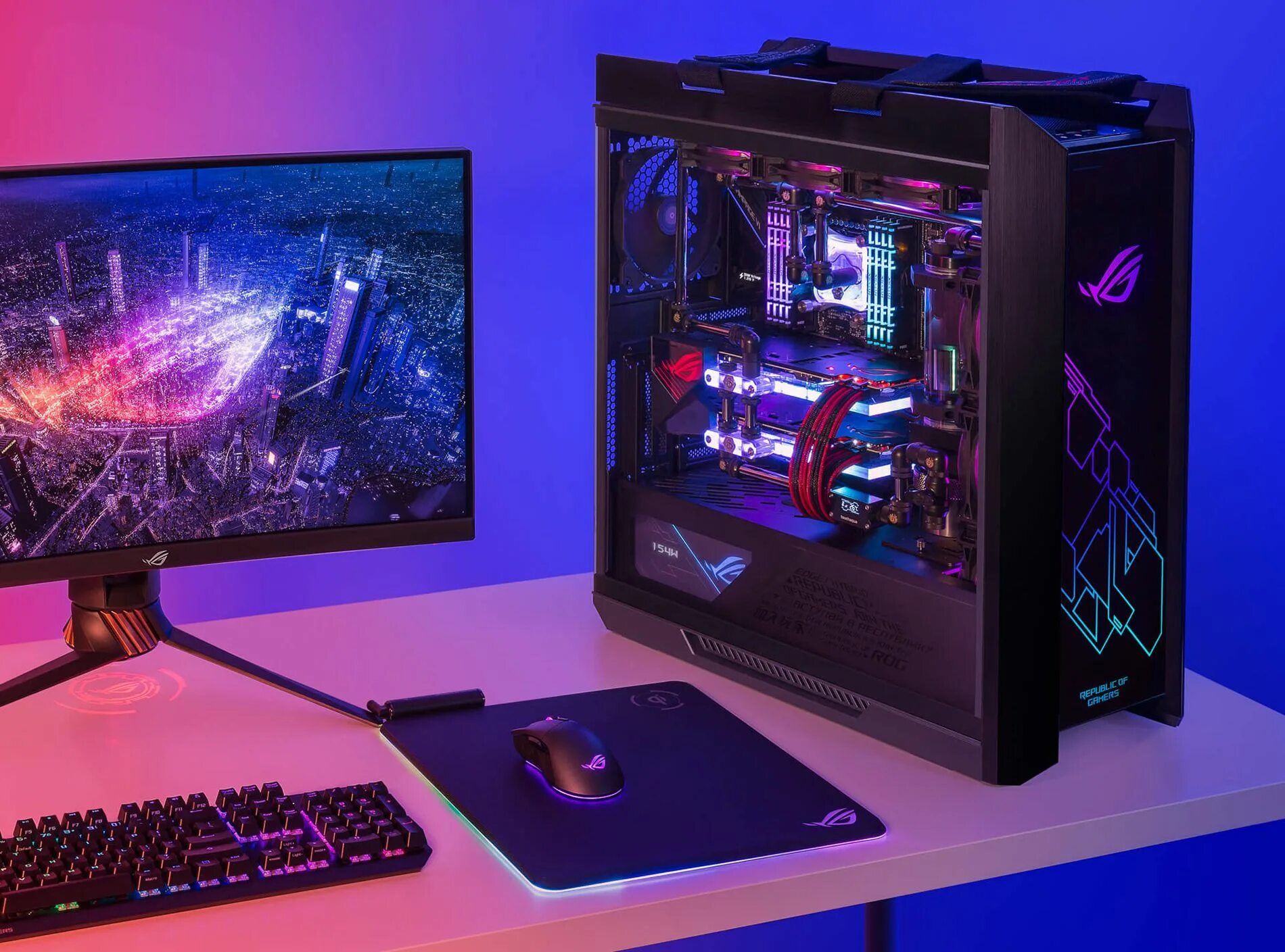 Корпус ASUS ROG Strix. ASUS ROG Strix Helios. ASUS gx601. ASUS ROG Strix Helios RGB. Рог пк