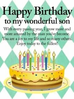 Son birthday