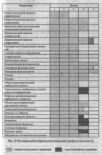 Нейропсихологическое заключение по результатам диагностики