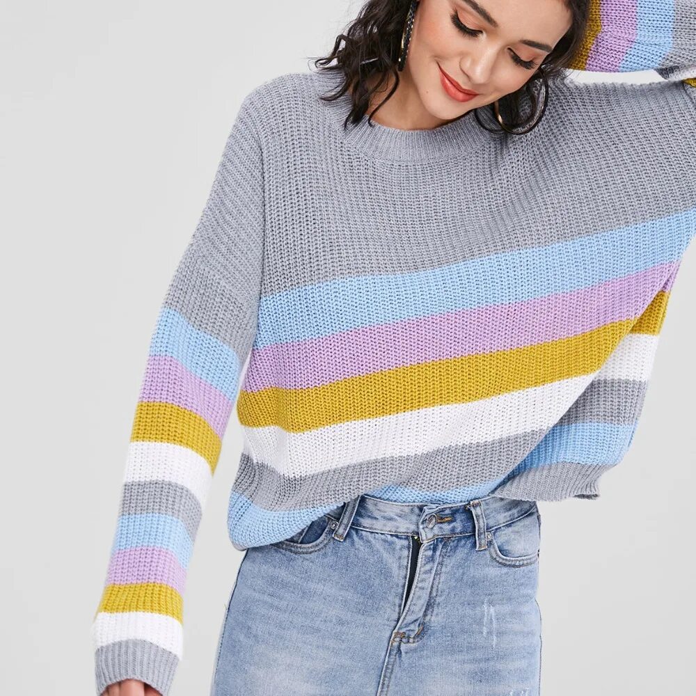 Пуловер Tuzzi пуловер. Полосатый пуловер Верена. Свитер в разноцветную полоску. Джемпер в разноцветную полоску. Цветной джемпер