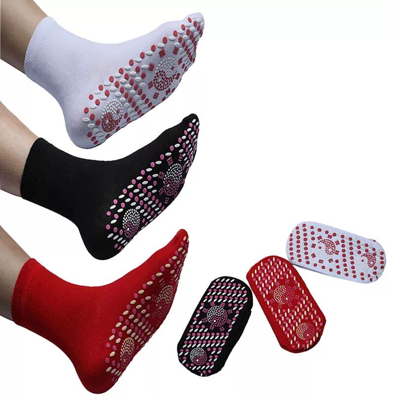 Турмалиновые носки с красными биофотонами. Турмалиновые носки с биофотонами. Массажные носки. Носки с турмалином. Носочки массаж