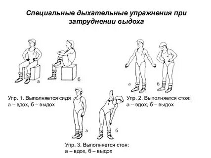 Гимнастика при заболеваниях органов дыхания