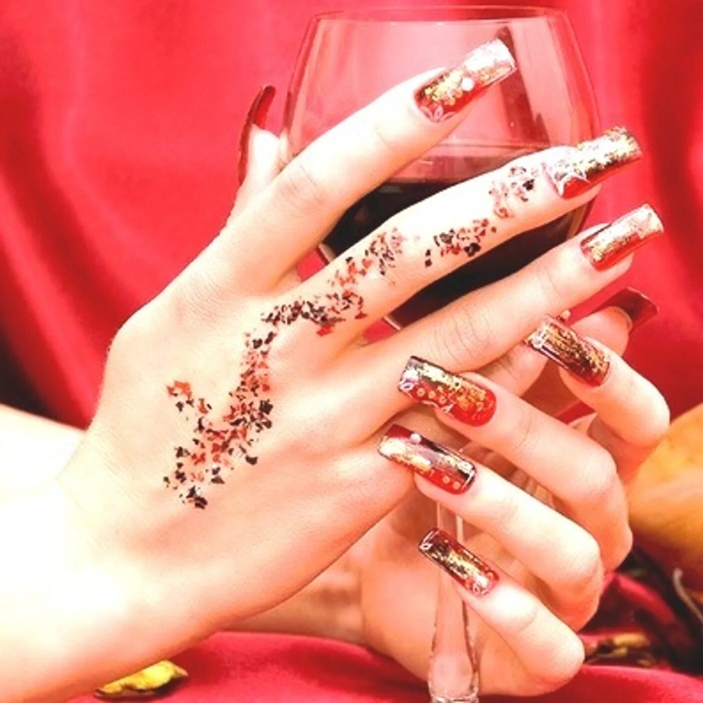 Маникюр в японском стиле. Китайские ногти. Маникюр китайский дизайн. Маникюр китаянок. Китайский маникюр.