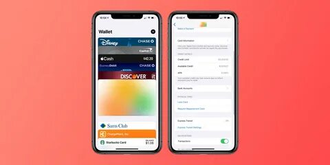 Wallet на айфоне