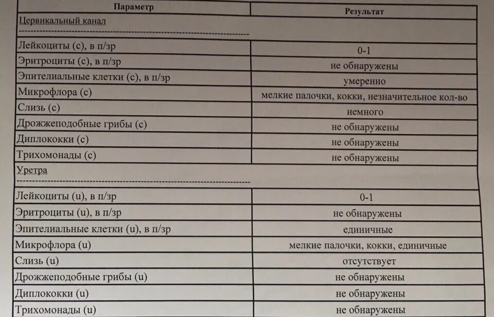 Эритроциты 0 1 в поле зрения