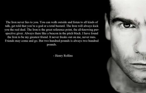 Henry rollins iron and the soul