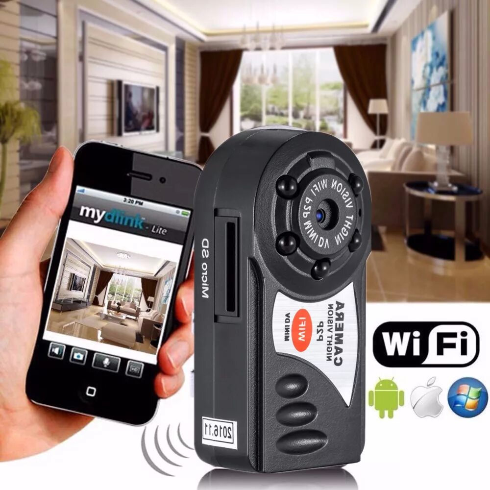 Wifi camera app. Мини-видеокамера wi-fi camera q7. камера wifi p2p hd q7. мини-видеокамера wifi camera q7. мини-камера mini camcorder q7.