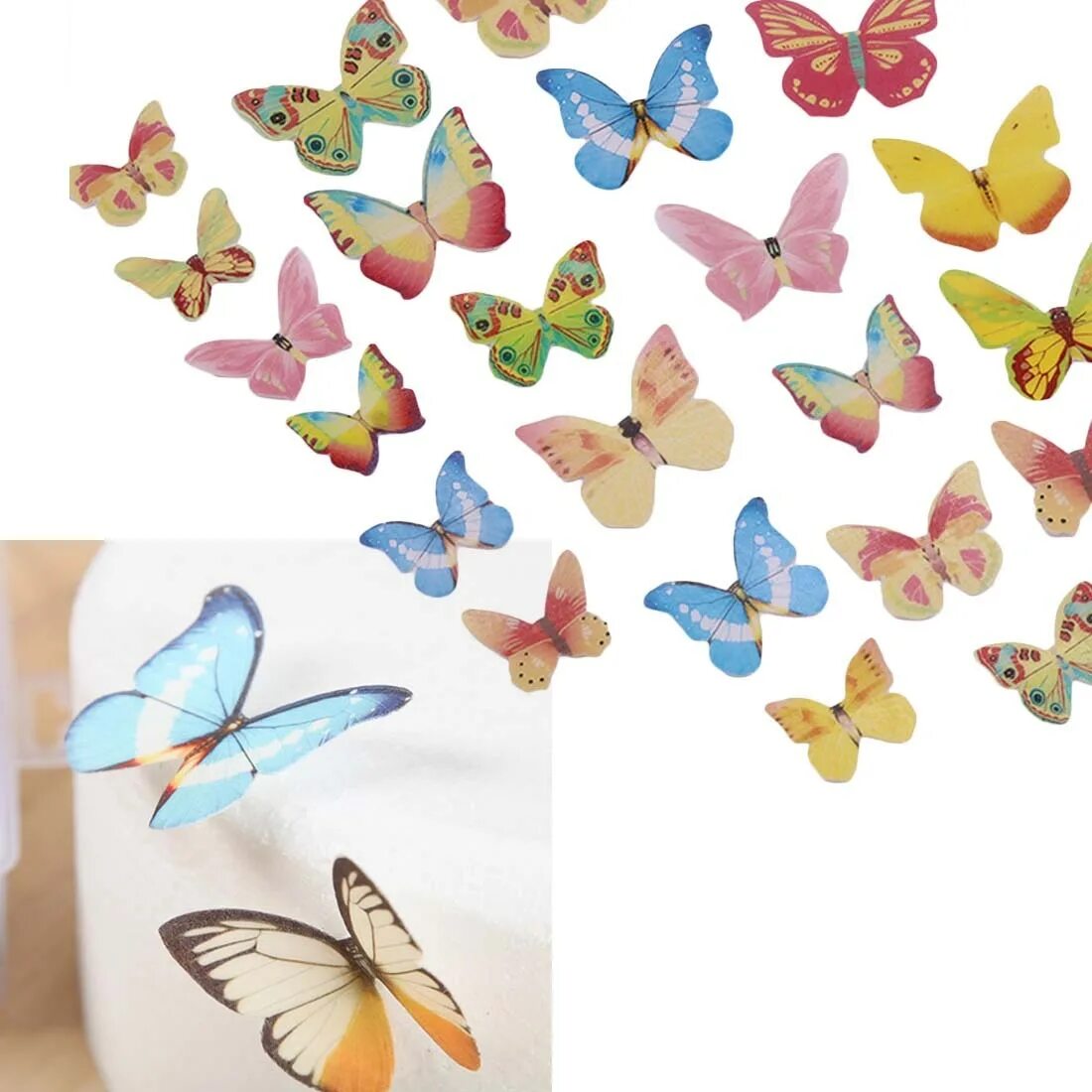 Торт «бабочки». Декор торта с бабочками. Бабочки на вафельной бумаге. Декор вафельными бабочками. Купить вафельных бабочек
