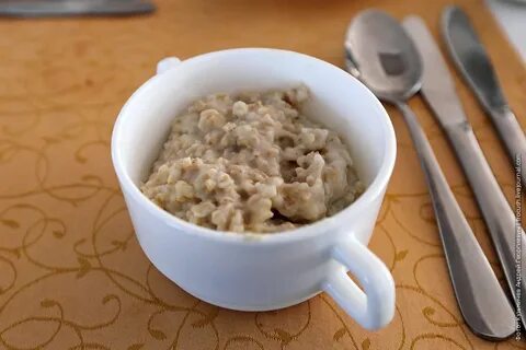 Овсяная каша щенкам