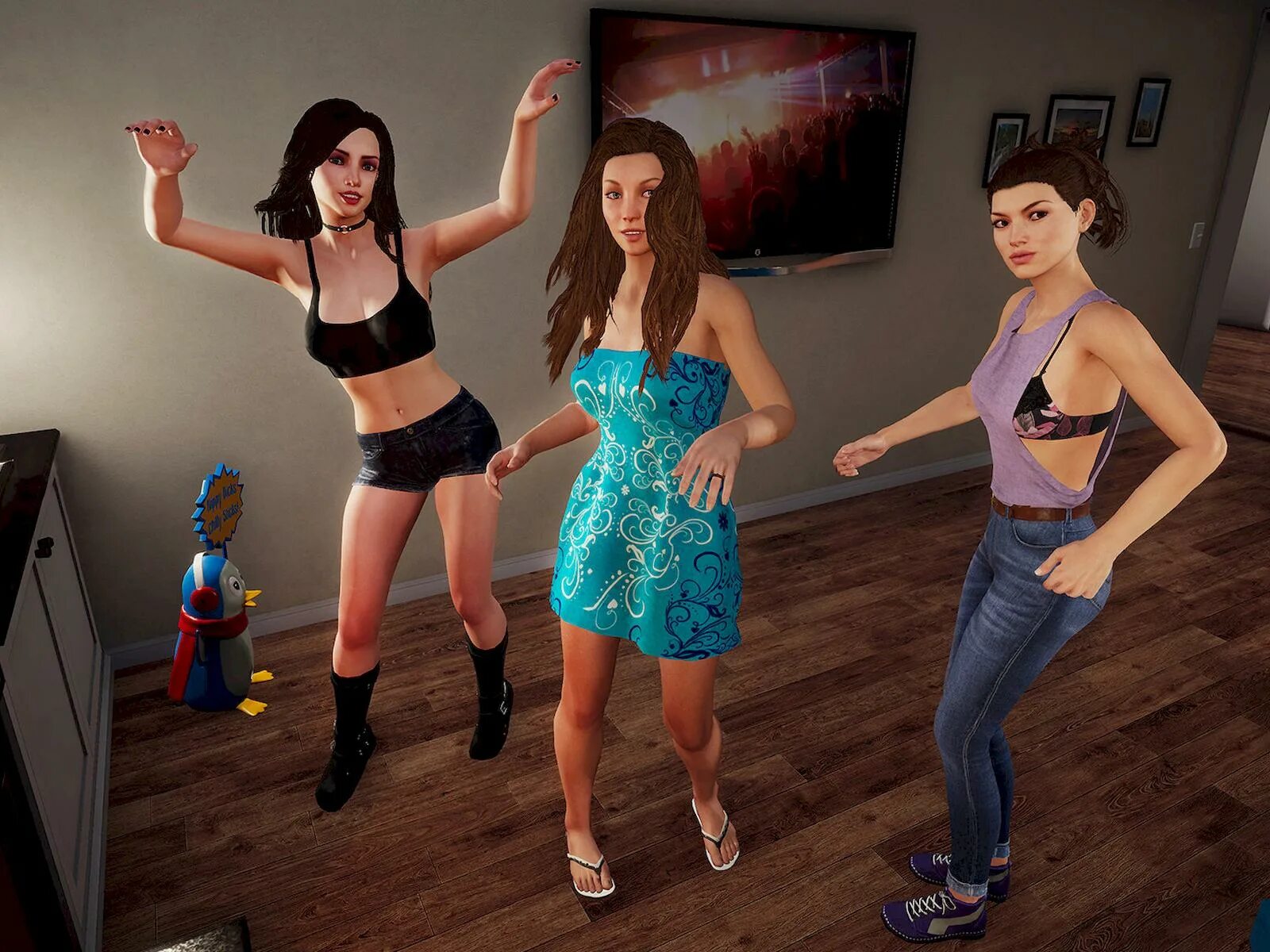 Есть игра 18 плюс. House Party игра. House Party персонажи. House Party похожие игры. House Party Эшли.