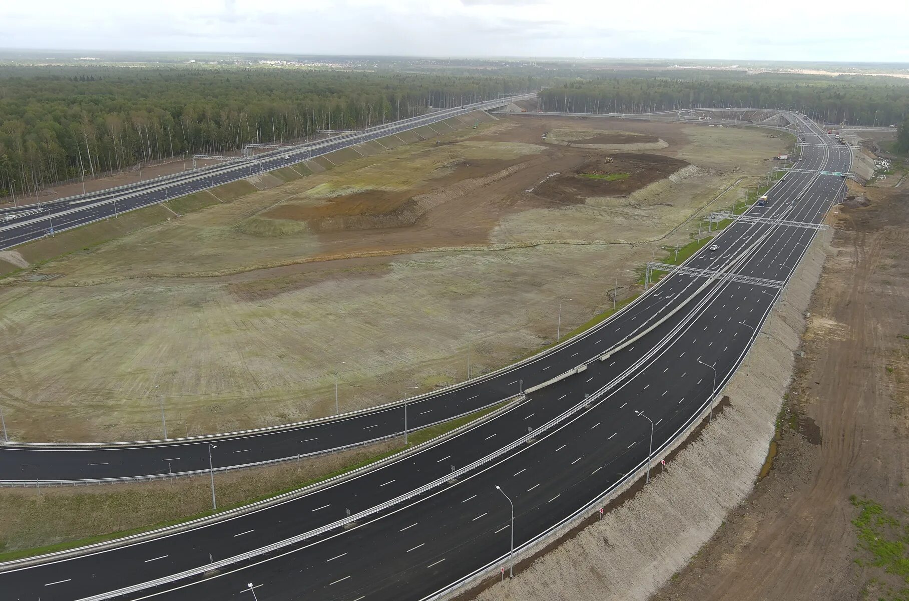 Сайт новая дорога. ЦКАД м12. Строящаяся трасса м12. Открытый участок дороги м12. Трасса.