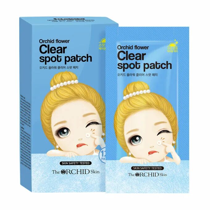 Патчи корейские от прыщей Clear spot Patch. Точечные патчи от прыщей. Clear spot Patch отзывы. The Orchids косметика. Clear patch