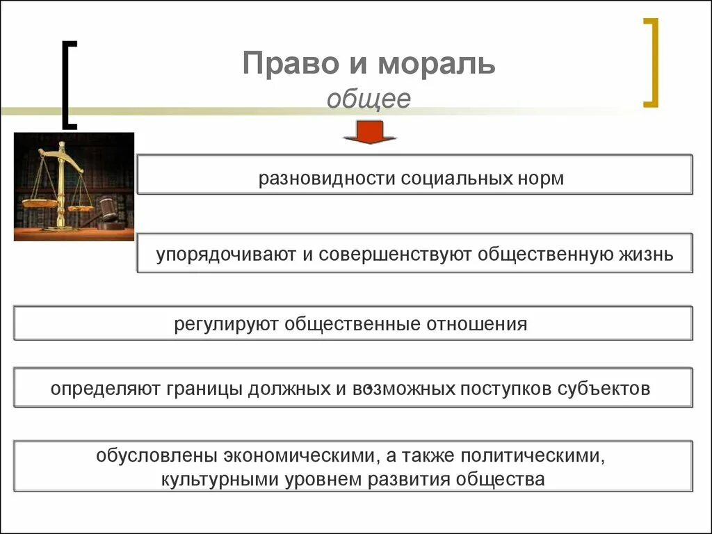 Для какого общества характерна мораль. Право и другие сферы общества. Право и мораль. Право и нравственность. Право и мораль общее.