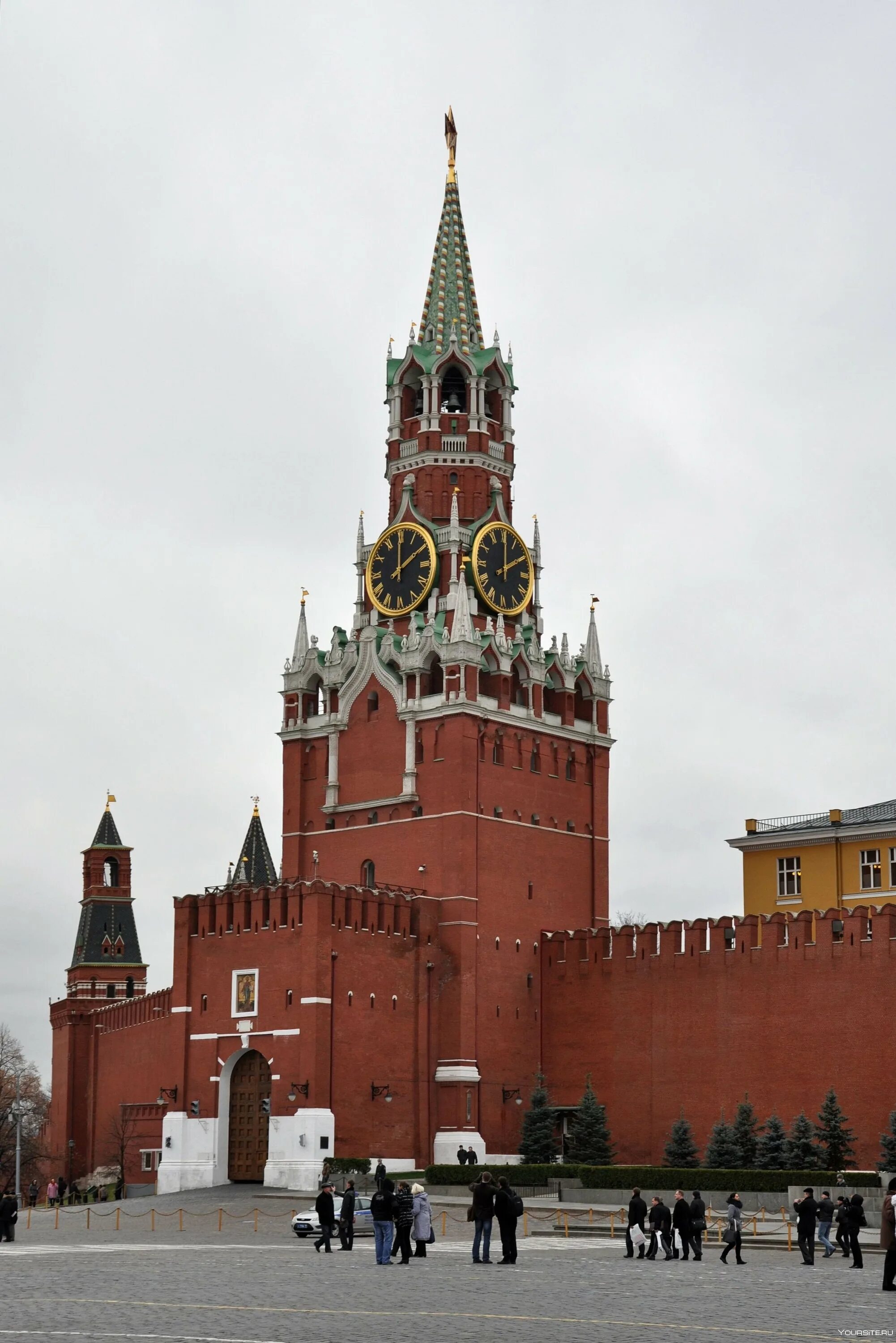 Фото московской спасской башни