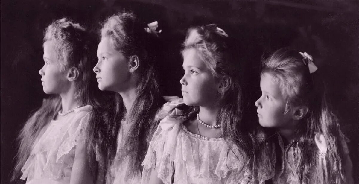 OTMA 1916 Romanov sisters, Grand duchess olga, Anastasia romanov