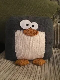 Вязание подушки игрушки