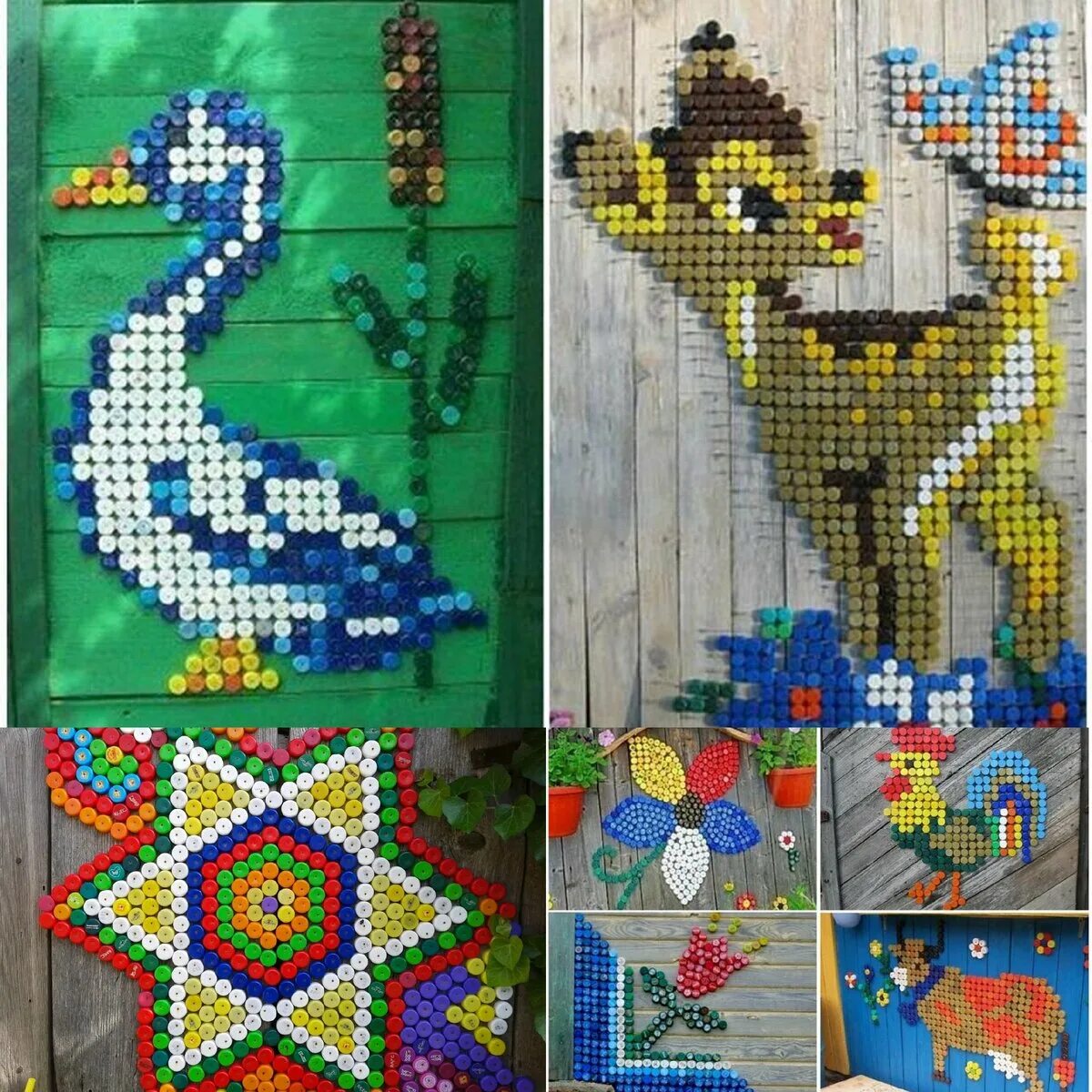 картина из пластиковых крышек. мозаика из пробок от пластиковых бутылок. мозаика из бутылочных крышек. картина из пластиковых крышек. мозаика из бутылочных крышек.