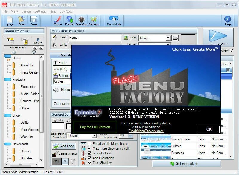Factory menu. Flash menu. flash menu сайта. интерактивное меню flash. fs лабс меню.