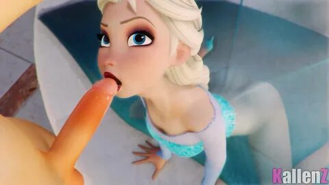 Watch the XXX porn video Frozen - Elsa Gives Super Blowjob in HD now. 