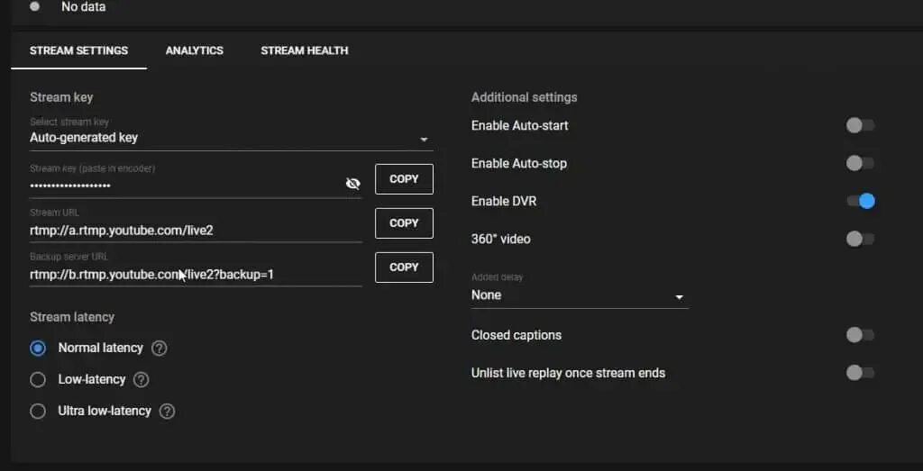 Настройка стрима на ютубе. Setting Stream. Youtube settings. Stream Key на вкладке Stream настроек OBS.. Streamer settings.