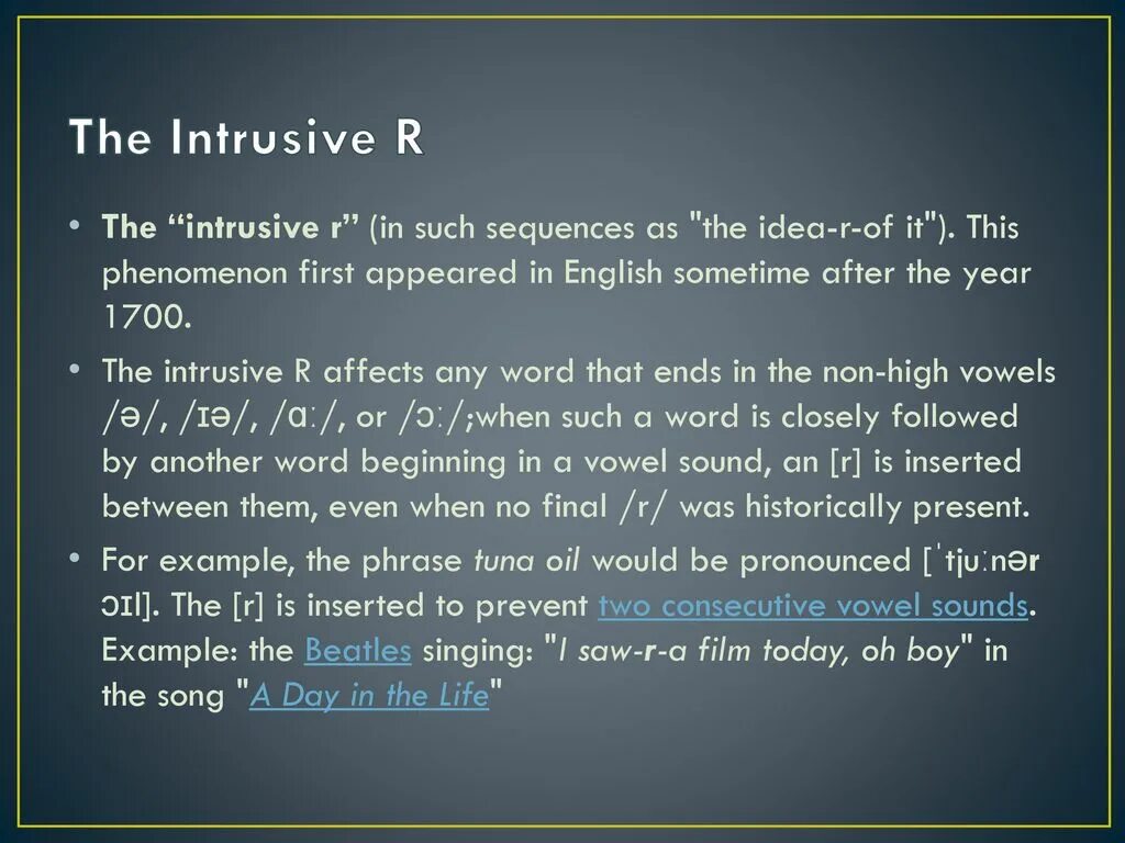 Intrusive r. Intrusive r примеры. Linking r в английском языке. Intrusive r в английском языке. R example