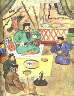Калмыки рисунок