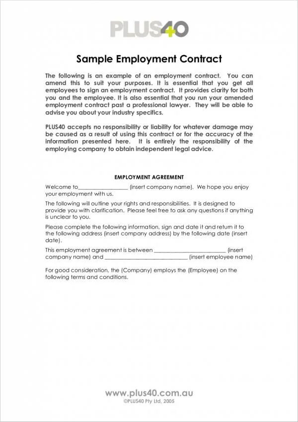Were signed contracts for