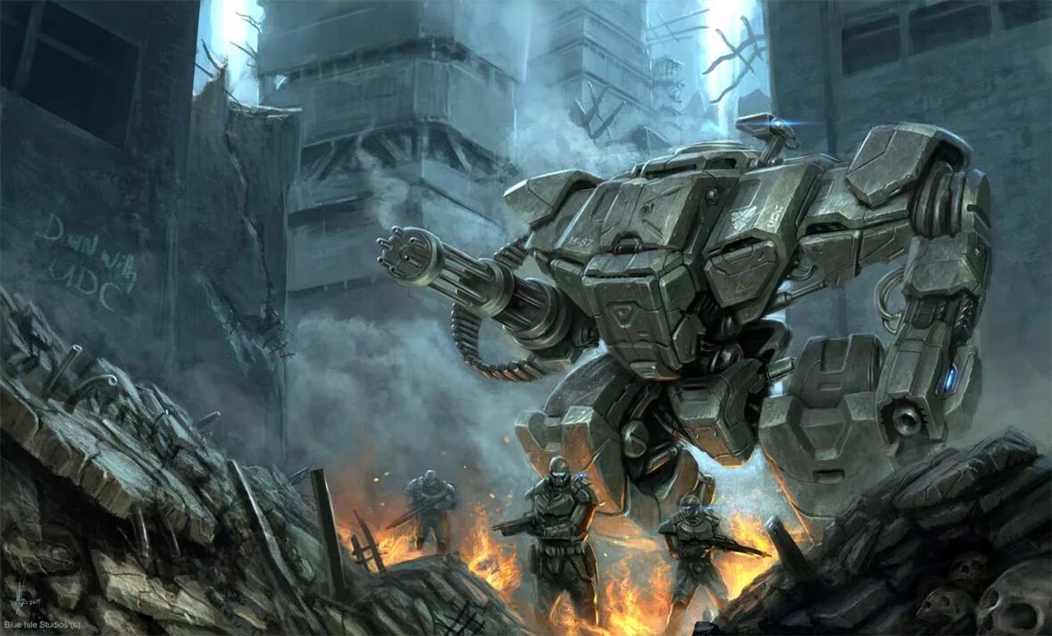 Mech aliens