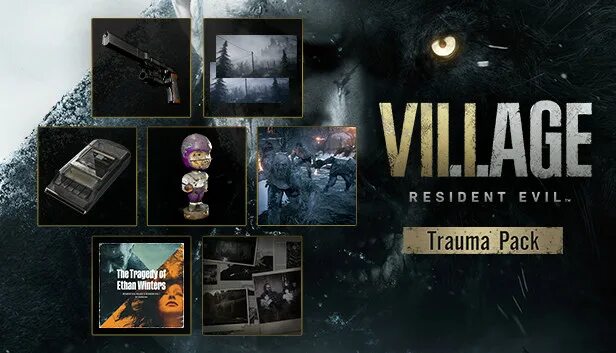 Резидент купить стим. Resident Evil Village - полевой набор. Resident Evil Village - Trauma Pack. Resident Evil 8 Trauma Pack. Trauma Pack дополнение.