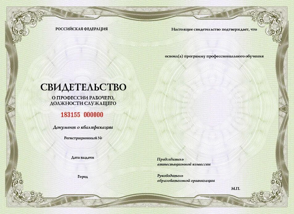 Программа по подготовке по специальности
