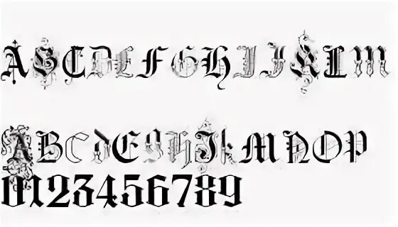 Gothland шрифт