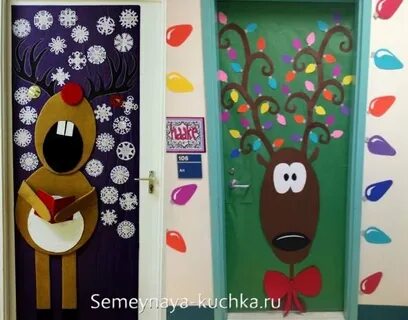 Украсить дверь в детской