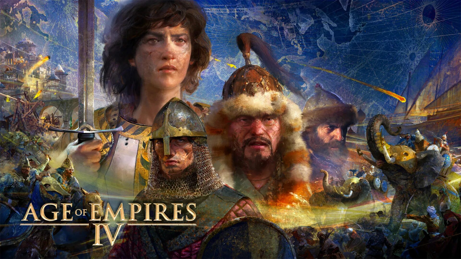 Age pf. Age of Empires 4 Постер. Age of Empires 4 (IV). Age of Empires IV обложка. Age of Empires 4 геймплей.