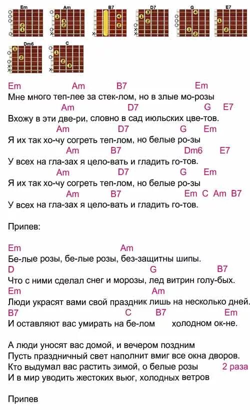 Аккорды песни сколько. Ласковый май белые розы аккорды. Белые розы аккорды для гитары. Белые розы текст. Белые розы текст с аккордами.