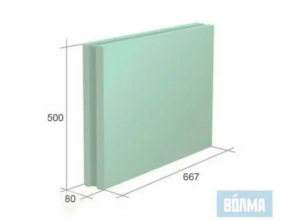 Пгп влагостойкая полнотелая 80